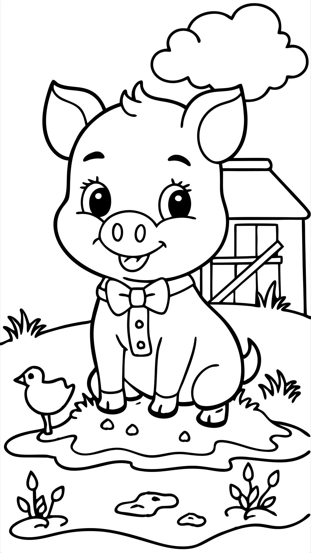 piglet coloring pages